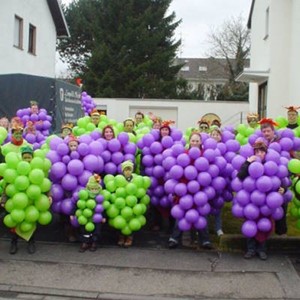 Trauben Kostüm 03